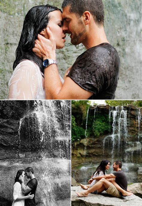 Waterfall Engagement Session This Is The Cutest Set Of Engagement Pictures Ive S Engagement