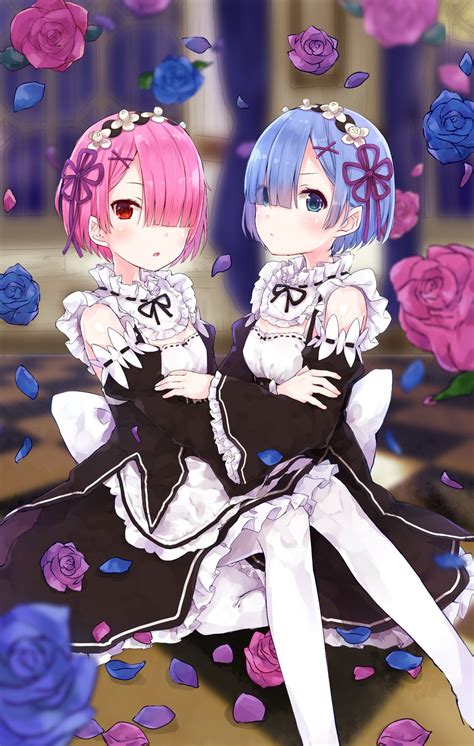 Pin On Re Zero Ram And Rem