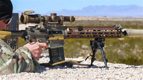 First Heckler And Koch Shipments Of The M110a1 Squad Designated Marksman