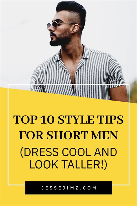 10 Short Man Fashion Style Tips Dress Cool And Look Taller Artofit