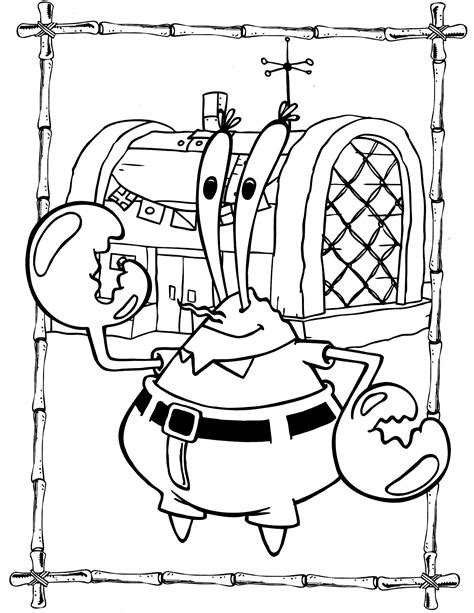 Share the best gifs now >>>. spongebob coloring page 92 | Cartoon coloring pages ...