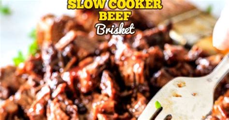 Cover with one packet of lipton onion soup mix per pound. Slow Cooker Beef Brisket (VIDEO)