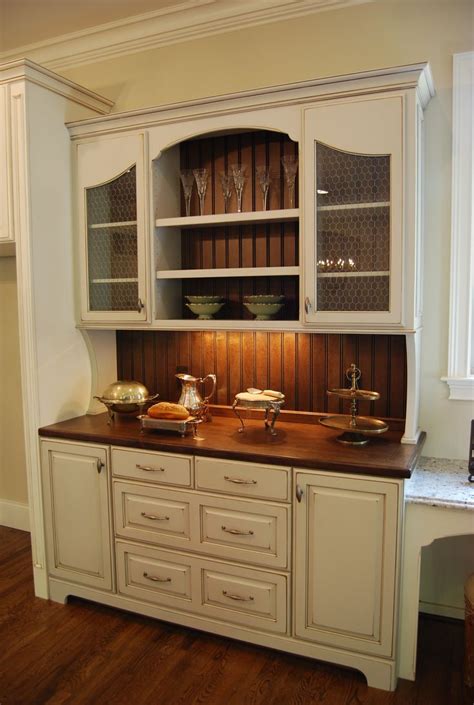 Grey kitchen design home bunch interior design ideas. Wonderful Built In Kitchen Buffet Ideas With White Rustic ...
