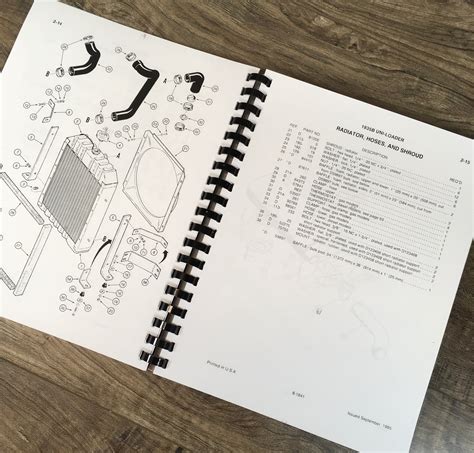 Case 1835b Uni Loader Parts Manual Catalog Skid Steer Assembly Explode