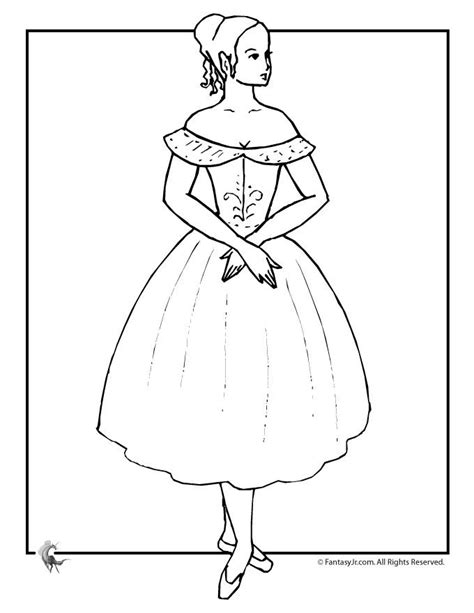 Here is a complete list of over 50 pages available for use in classes, parties, recitals and events. Ballet Dancer Coloring Pages 9 | Free Printable Coloring ...