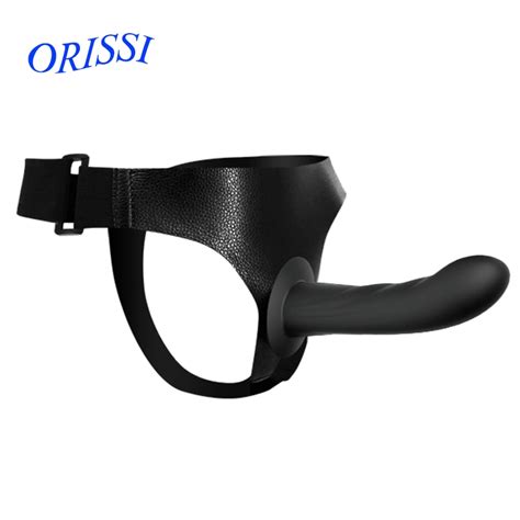 Orissi Sex Products For Lesbian Silicone Strap On Dildo Harness Kits