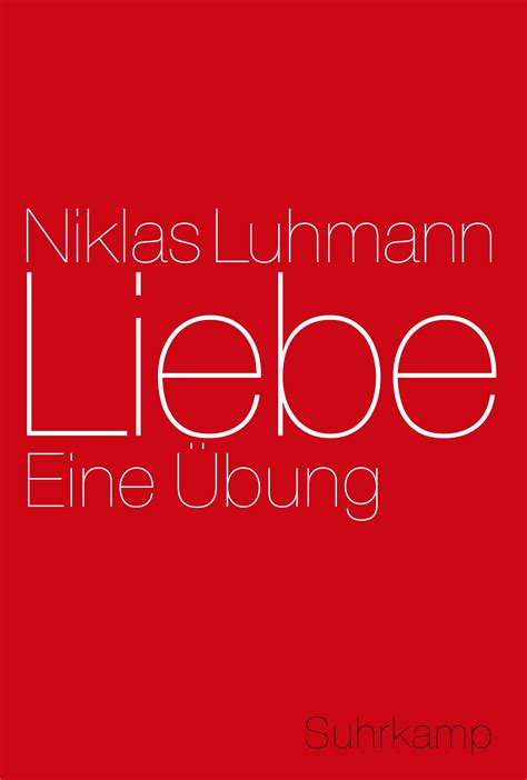 Liebe Buch Von Niklas Luhmann Suhrkamp Verlag