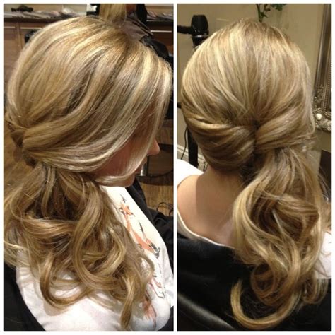 Hair For Prom 1000 Side Ponytail Hairstyles Bridesmaid Ponytail