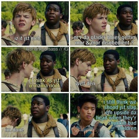 The Maze Runner Memes 27 The Chronicles Of The Glader Parents 3 In