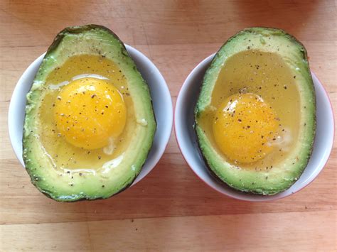 Baked Eggs In Avocado Well Dined