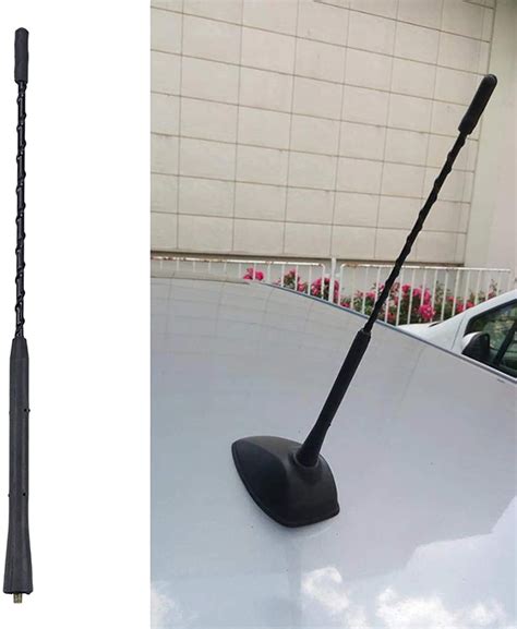 Walbest Inch Universal Car Roof Mast Whip Antenna Enhanced Signal