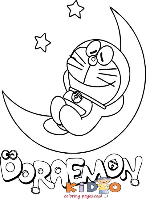 Colouring Sheet Doraemon Coloring Pages Doraemon Skiing Coloring
