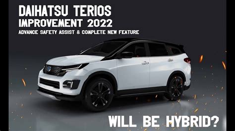 All New Daihatsu Terios Improvement 2022 E Smart Hybrid Allnewterios