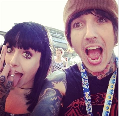 The 6'1 singer has a slim build. oliver sykes girlfriend - Google Search | Oli sykes, Bring ...