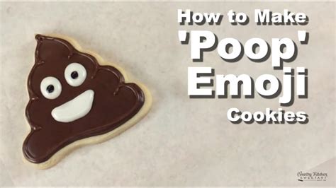 Poop Emoji Cookies Youtube
