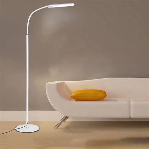 LED Reading And Process Floor Lamp Dimmable Eye Protection Remote ...
