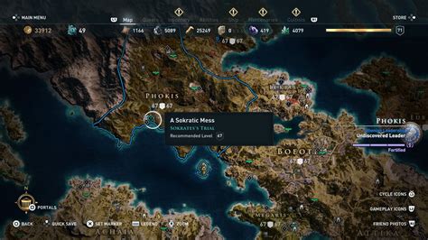 How To Start Sokrates Trial Assassin S Creed Odyssey