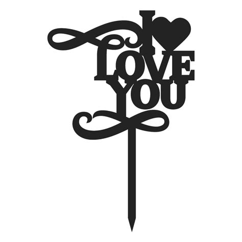 Perfectly Together Svg Silhouette Cake Topper Svg Val