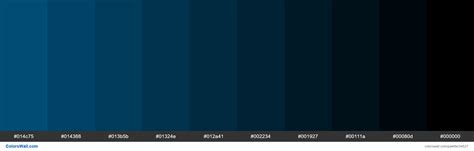 Shades Xkcd Color Deep Sea Blue 015482 Hex Colors Palette Colorswall