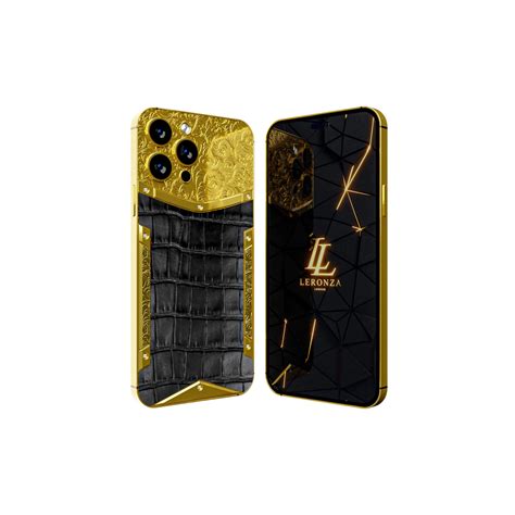 New Luxury 24k Gold Iphone 14 Pro And 14 Pro Max Exotic Royale Leronza