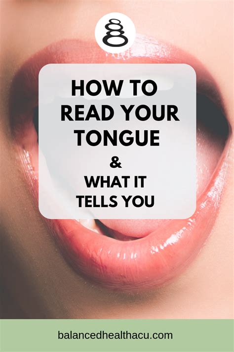 How To Read Your Tongue And What It Tells You — Balanced Health