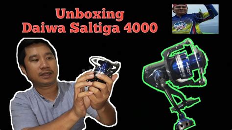 Unboxing Reel Daiwa Saltiga 4000 2015 YouTube