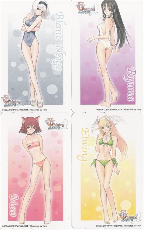 Blanc Neige Elwing Mao And Ryuuna Shining And 1 More Drawn By Tony