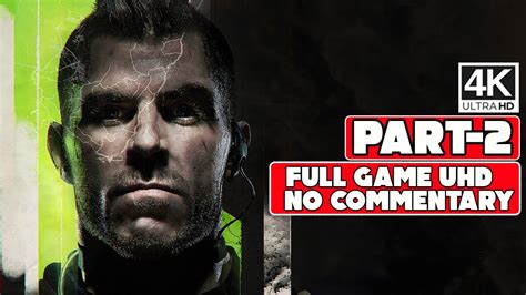 Call Of Duty Modern Warfare Ii Part 2 Full Campaign Walkthrough Gameplay 4k Pc No