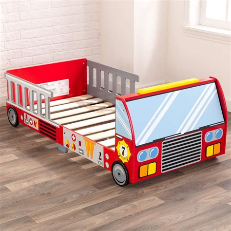 Fire Truck Toddler Bed Kidkraft