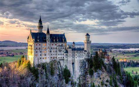 Neuschwanstein Castle Bavaria Germany Wallpaper Travel And World