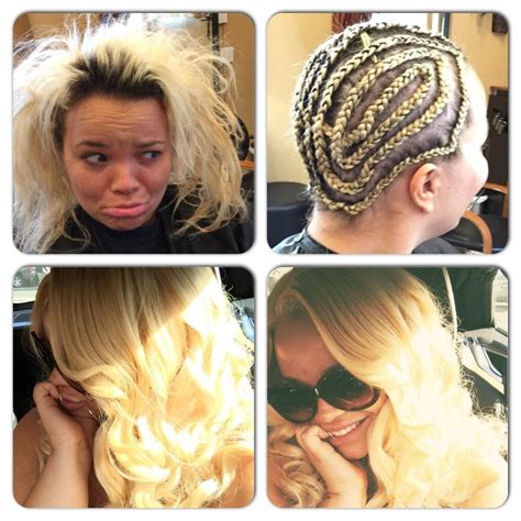 Trisha Paytas On Twitter I Got My First Sew In Weave Today 😱😱😱to