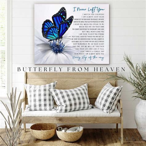 Butterfly From Heaven Top Memorial T Poem And Quotes 032023