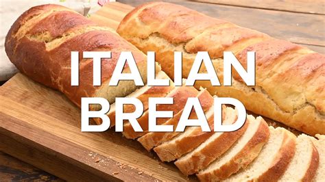 How To Make Italian Bread Youtube