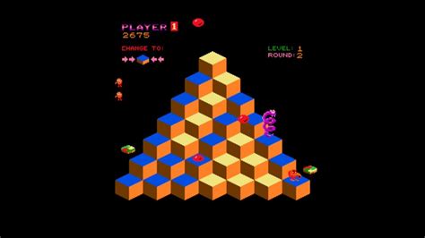 Qbert Arcade Game Lets Play This Awesome Classic Video Game Youtube