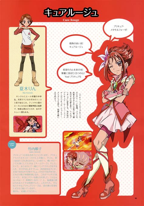 Cure Rouge Natsuki Rin Image By Toei Animation 1691017 Zerochan