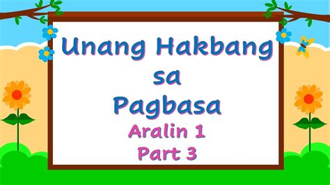 The Written Book Unang Hakbang Sa Pagbasa Aralin Paggamit Ng Mga The