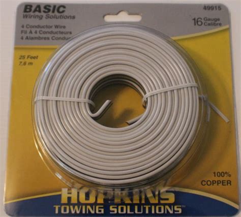 Sell Hopkins Hoppy 4 Wire Trailer Wire 25 Ft 16 Gauge Copper