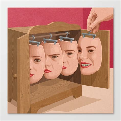 Put On A Happy Face Canvas Print By John Holcroft Society6