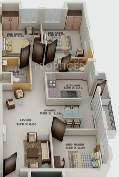 1100 Sq Ft 2 Bhk Floor Plan Image Blue Print Constructions Woodsville