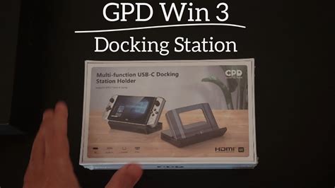 GPD Win 3 Docking Station YouTube