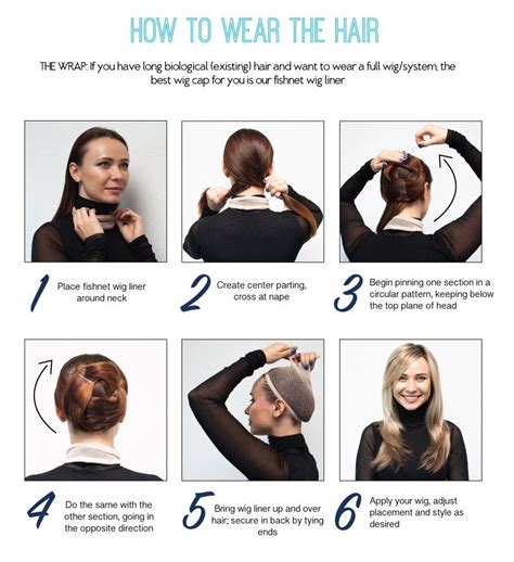 How To Wear A Wig How To Wear A Wig Wig Hairstyles Short Hair Wigs