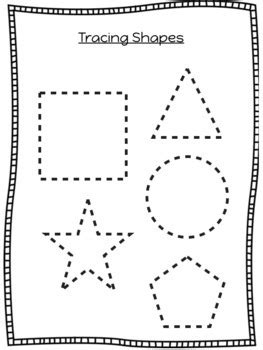 Check spelling or type a new query. Tracing Lines, Shapes, Letters, and Numbers Worksheets by ...