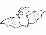 Bat Coloring Animal Printable sketch template