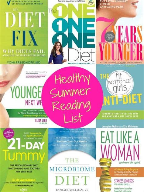 8 Books For Your Healthy Summer Reading List Summer Reading Lists