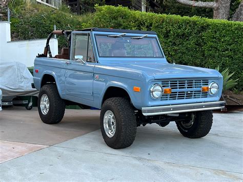 1969 Ford Bronco Sport Custom Classic Ford Bronco Restorations By