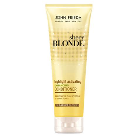 Buy John Frieda Sheer Blonde Highlight Activating Enhancing Conditioner For Darker Blondes
