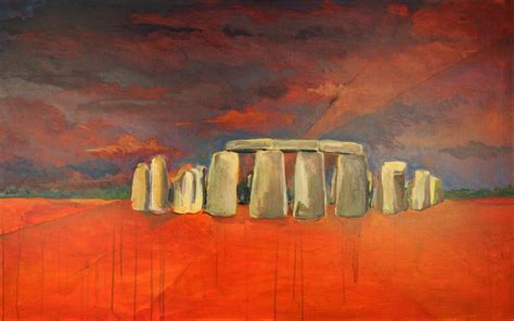 Stonehenge Series Stonehenge Corinne Oil On Canvas Paintings Oils