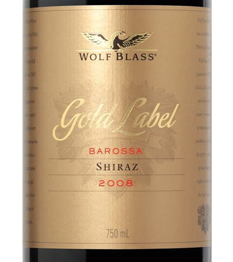 To create the wolf blass gold label collection, our winemakers select the definitive varieties of the very best south australian wine regions to produce progressive, elegant wines that showcase both regional and varietal excellence. Wolf Blass Gold Label Shiraz 2008 - Expert wine ratings ...
