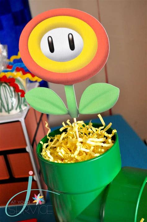 Super Mario Brothers Birthday Party Ideas Photo 3 Of 47