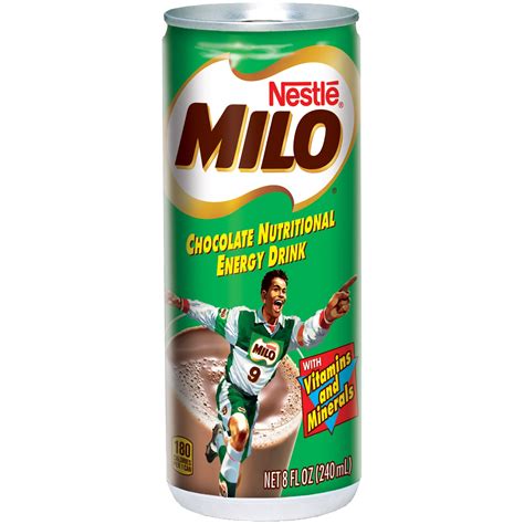 Nestle Milo Chocolate Nutritional Energy Drink 24 8 Fl Oz Cans